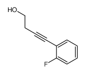 4-(2-fluorophenyl)but-3-yn-1-ol Structure