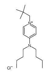 N-neopentyl chloride of 4-dibutylaminopyridine Structure