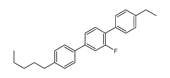 1-(4-ethylphenyl)-2-fluoro-4-(4-pentylphenyl)benzene结构式