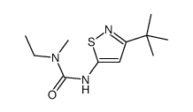 3-(3-tert-butyl-1,2-thiazol-5-yl)-1-ethyl-1-methylurea结构式