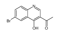 Ethanone, 1-(6-bromo-4-hydroxy-3-quinolinyl)结构式