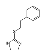2-phenethylsulfanyl-4,5-dihydro-1H-imidazole Structure