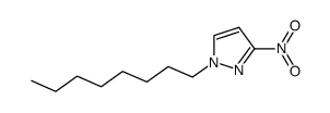 3-nitro-1-octyl-1H-pyrazole Structure