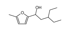 β-Aethyl-butyl-(5-methyl-2-furyl)-carbinol Structure