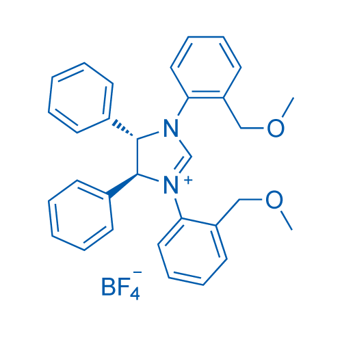 (4S,5S)-1,3-Bis(2-(methoxymethyl)phenyl)-4,5-diphenyl-4,5-dihydro-1H-imidazol-3-ium tetrafluoroborate picture