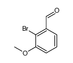 2-Bromo-3-methoxybenzaldehyde structure