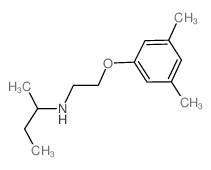 N-[2-(3,5-Dimethylphenoxy)ethyl]-2-butanamine结构式