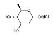 L-柔红胺盐酸盐结构式