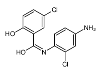 N-(4-amino-2-chlorophenyl)-5-chloro-2-hydroxybenzamide Structure