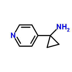 1-(4-Pyridinyl)cyclopropanamine Structure