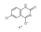 6-chloroquinazoline-2,4(1H,3H)-dione monopotassium salt Structure