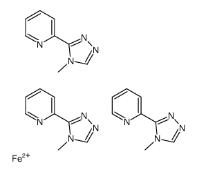 iron(2+),2-(4-methyl-1,2,4-triazol-3-yl)pyridine Structure
