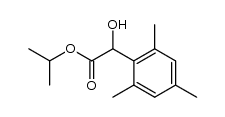 2,4,6-trimethyl-mandelic acid-isopropyl ester Structure
