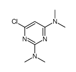 6-chloro-2-N,2-N,4-N,4-N-tetramethylpyrimidine-2,4-diamine Structure