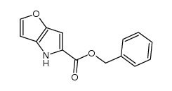 benzyl 4H-furo[3,2-b]pyrrole-5-carboxylate结构式