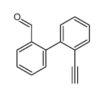 2-(2-ethynylphenyl)benzaldehyde结构式