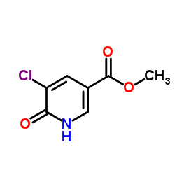 5-氯-6-羟基烟酸甲酯结构式