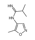 4-Isoxazolamine,5-methyl-N-[(1-methylethyl)carbonimidoyl]-(9CI)结构式