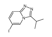 6-iodo-3-isopropyl-[1,2,4]triazolo[4,3-a]pyridine Structure