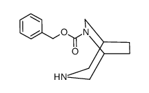 benzyl 3,6-diazabicyclo[3.2.2]nonane-6-carboxylate Structure