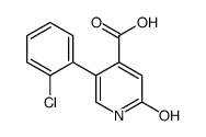 5-(2-chlorophenyl)-2-oxo-1H-pyridine-4-carboxylic acid Structure