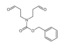 benzyl bis(2-formylethyl)carbamate Structure