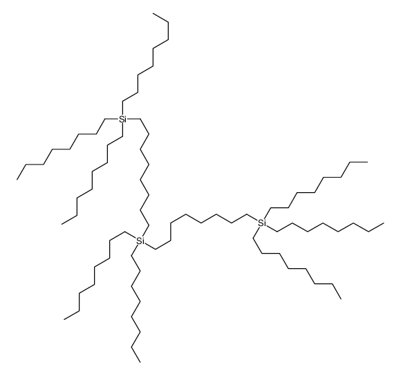 dioctyl-bis(8-trioctylsilyloctyl)silane结构式