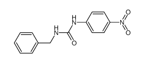 N-benzyl-N'-(4-nitrophenyl)urea Structure