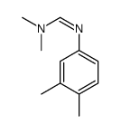 N,N-Dimethyl-N'-(3,4-xylyl)formamidine structure