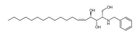 (2S,3S,4r,Z)-2-(benzylamino)octadec-5-ene-1,3,4-triol Structure