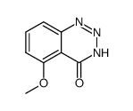 5-methoxy-1,2,3-benzotriazin-4(3H)-one Structure
