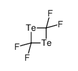 2,2,4,4-tetrafluoro-1,3-ditelluretane Structure