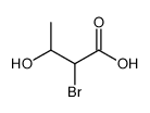 2-Bromo-3-hydroxybutyric acid structure