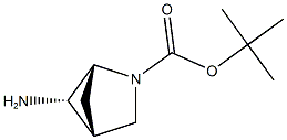 rel-叔丁基(1R,4R,5S)-5-氨基-2-氮杂双环[2.1.1]己烷-2-羧酸酯结构式