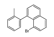 1-bromo-8-(2-methylphenyl)naphthalene Structure