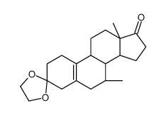 (7α)-Methyl Androstenedione 3-Ethylene Ketal structure