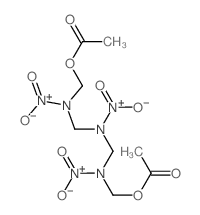 8-Oxa-2,4,6-triazadecan-1-ol,2,4,6-trinitro-9-oxo-, 1-acetate Structure