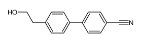 4-cyano-4'-(2-hydroxyethyl)-biphenyl结构式