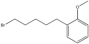 1-(5-bromopentyl)-2-methoxybenzene Structure