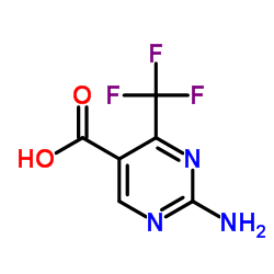2-Amino-4-(trifluoromethyl)pyrimidine-5-carboxylic acid picture