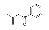 3-methylbuta-1,3-dien-2-ylsulfinylbenzene结构式