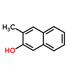 3-Methyl-2-naphthol Structure