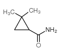 2,2-二甲基环丙甲酰胺结构式