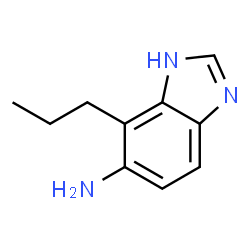 1H-Benzimidazol-5-amine,4-propyl-(9CI)结构式