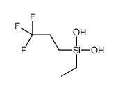 ethyl-dihydroxy-(3,3,3-trifluoropropyl)silane Structure