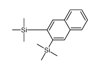 trimethyl-(3-trimethylsilylnaphthalen-2-yl)silane Structure
