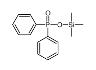 diphenylphosphoryloxy(trimethyl)silane Structure