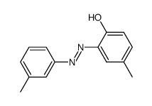 2-hydroxy-5-methyl-3'-methylazobenzene Structure