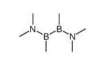 1,2-dimethyl-1,2-bis(dimethylamino) diborane结构式