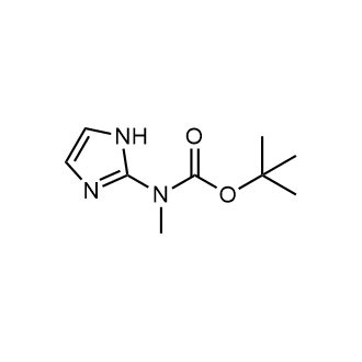 tert-Butyl N-(1H-imidazol-2-yl)-N-methylcarbamate Structure